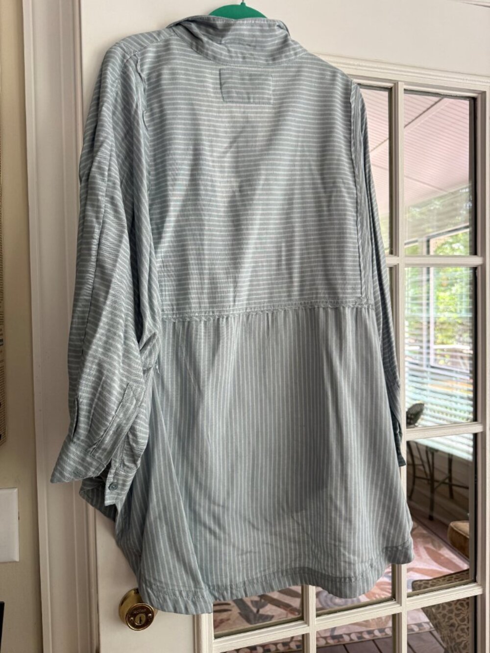 Free People One and Only Stripe Button Down shirt NWT - Picture 2 of 8